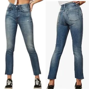 Boyish by HER Denim Billy Jeans in Rear Window Wash Straight Leg Size 26