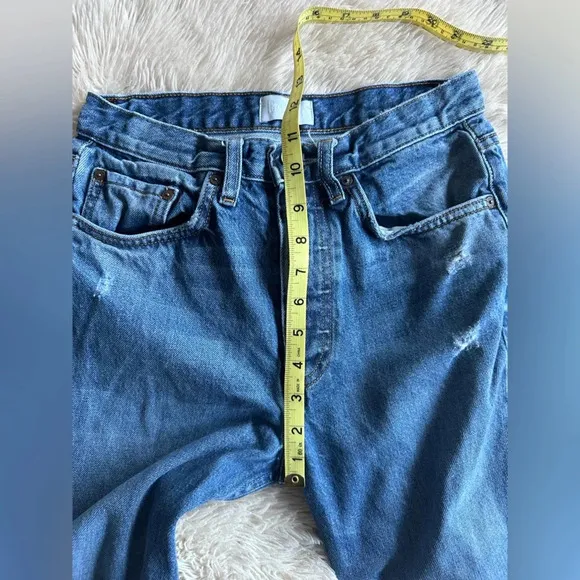 Boyish by HER Denim Billy Jeans in Rear Window Wash Straight Leg Size 26