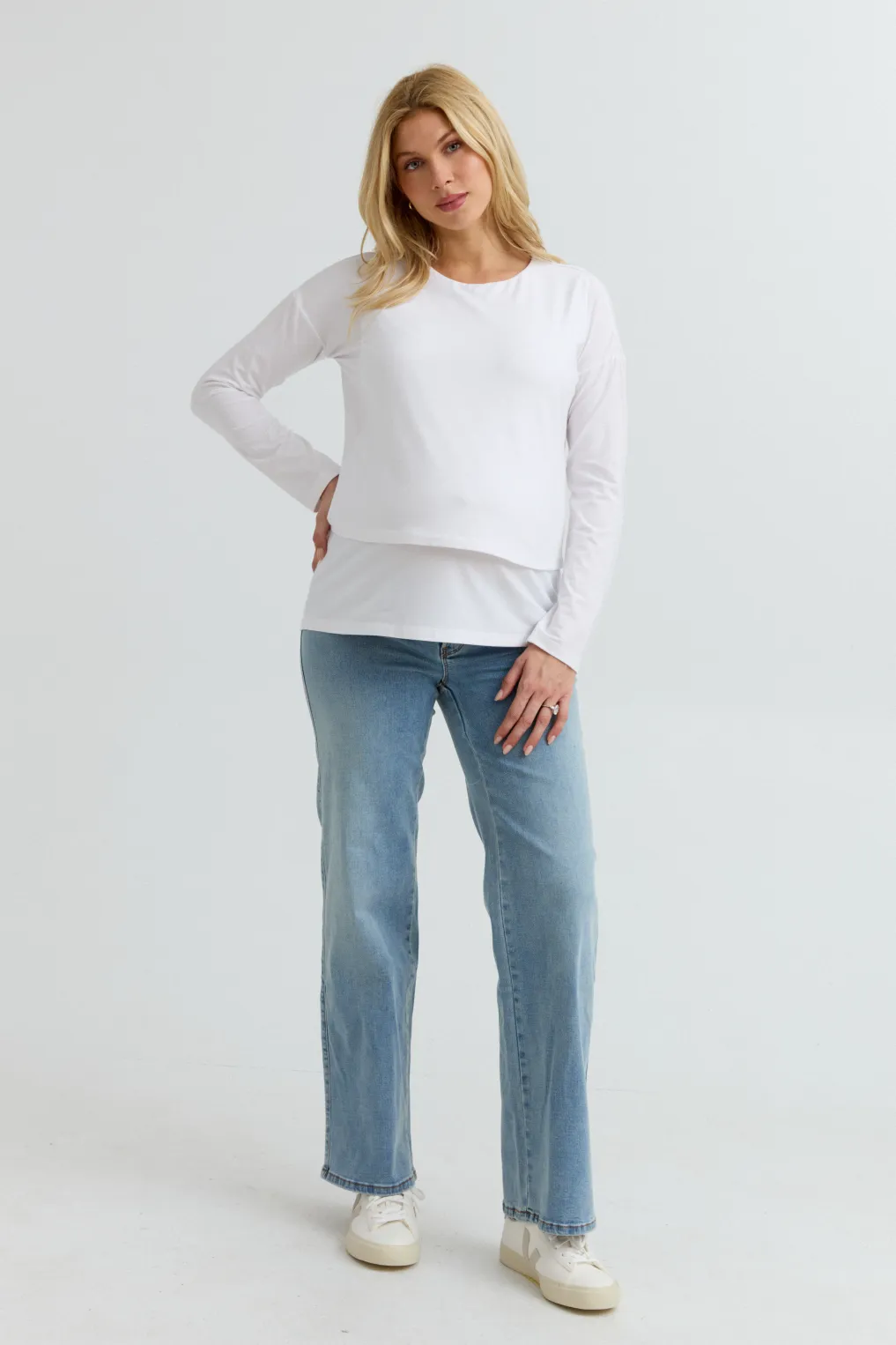 Brie Layered Nursing Top