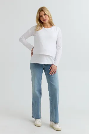 Brie Layered Nursing Top