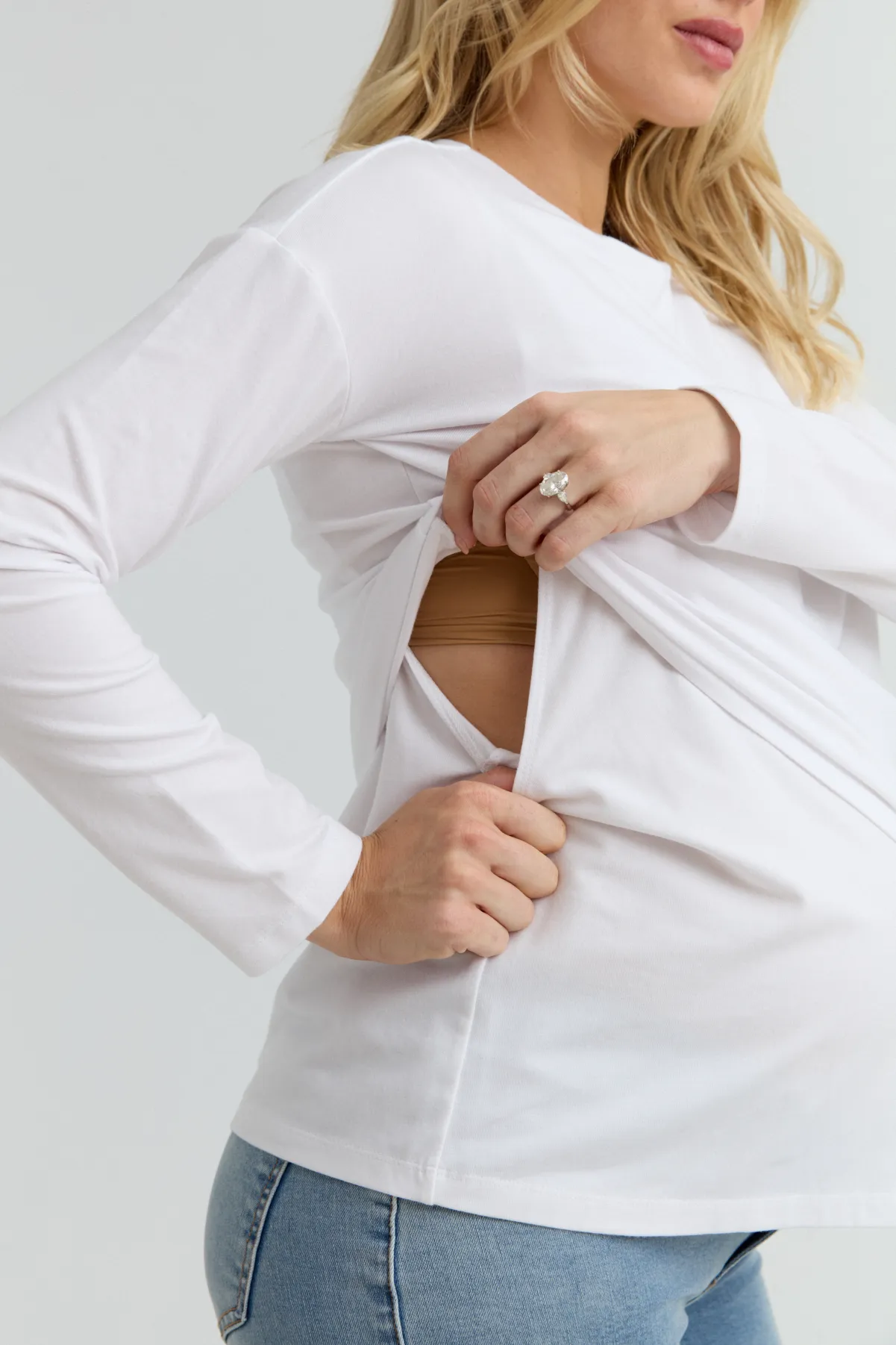 Brie Layered Nursing Top