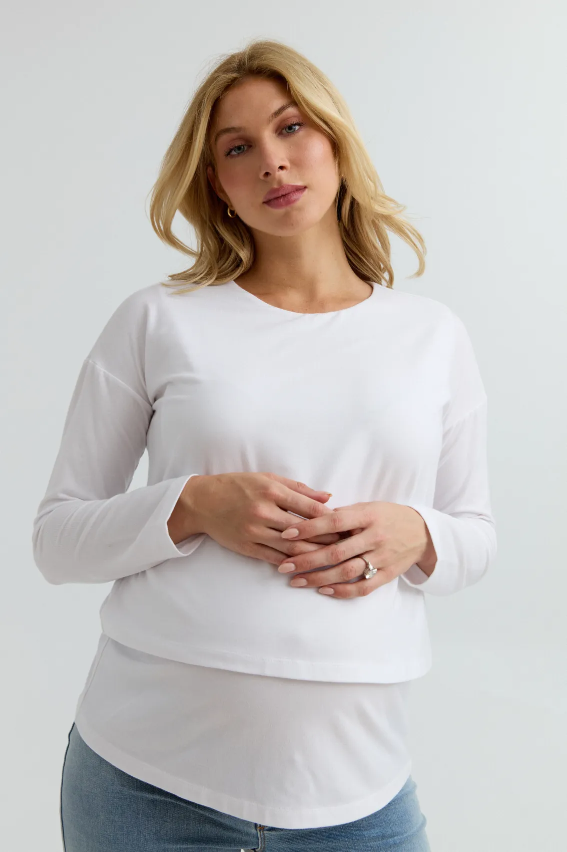 Brie Layered Nursing Top