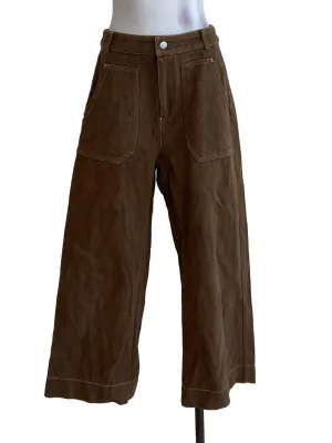 Brown Denim Jeans