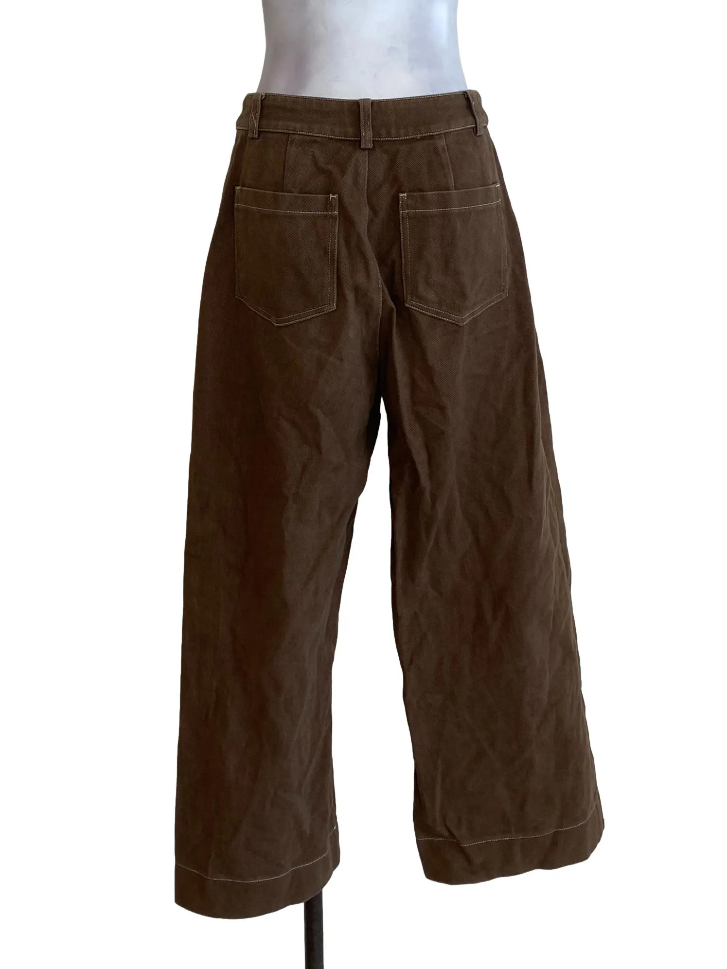 Brown Denim Jeans
