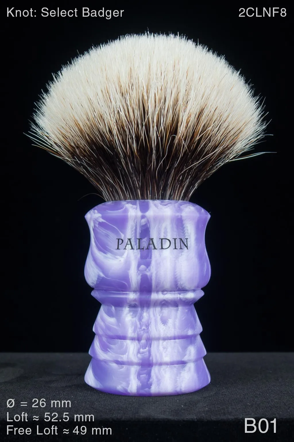 Buckaroo 26 mm Satin Lavender