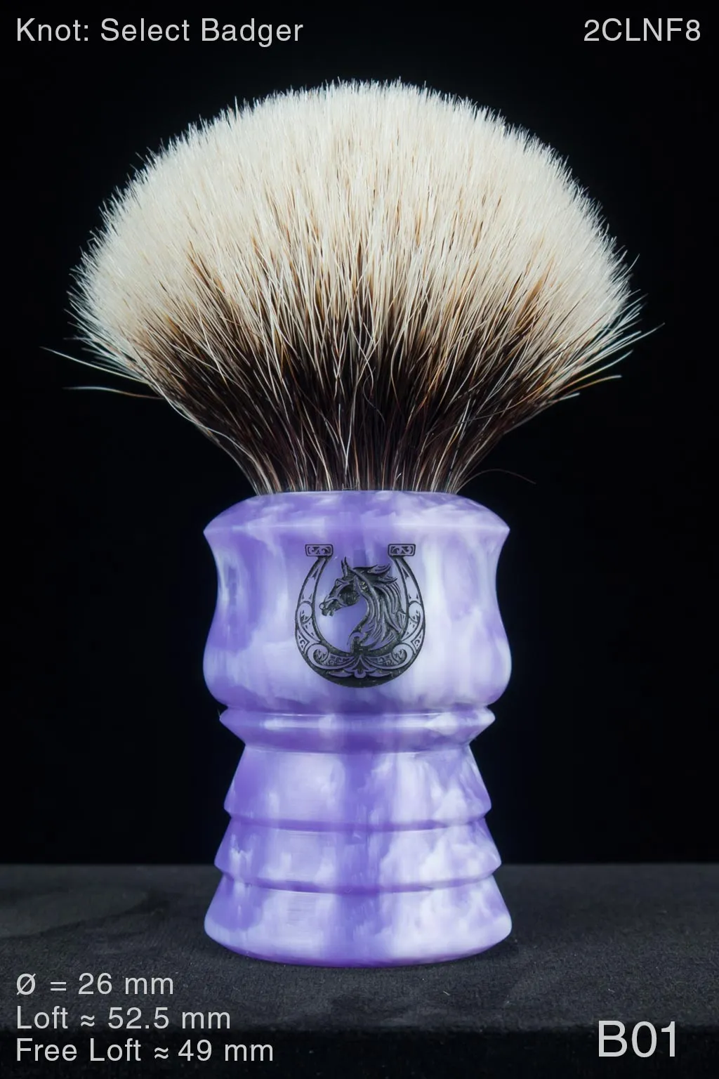 Buckaroo 26 mm Satin Lavender