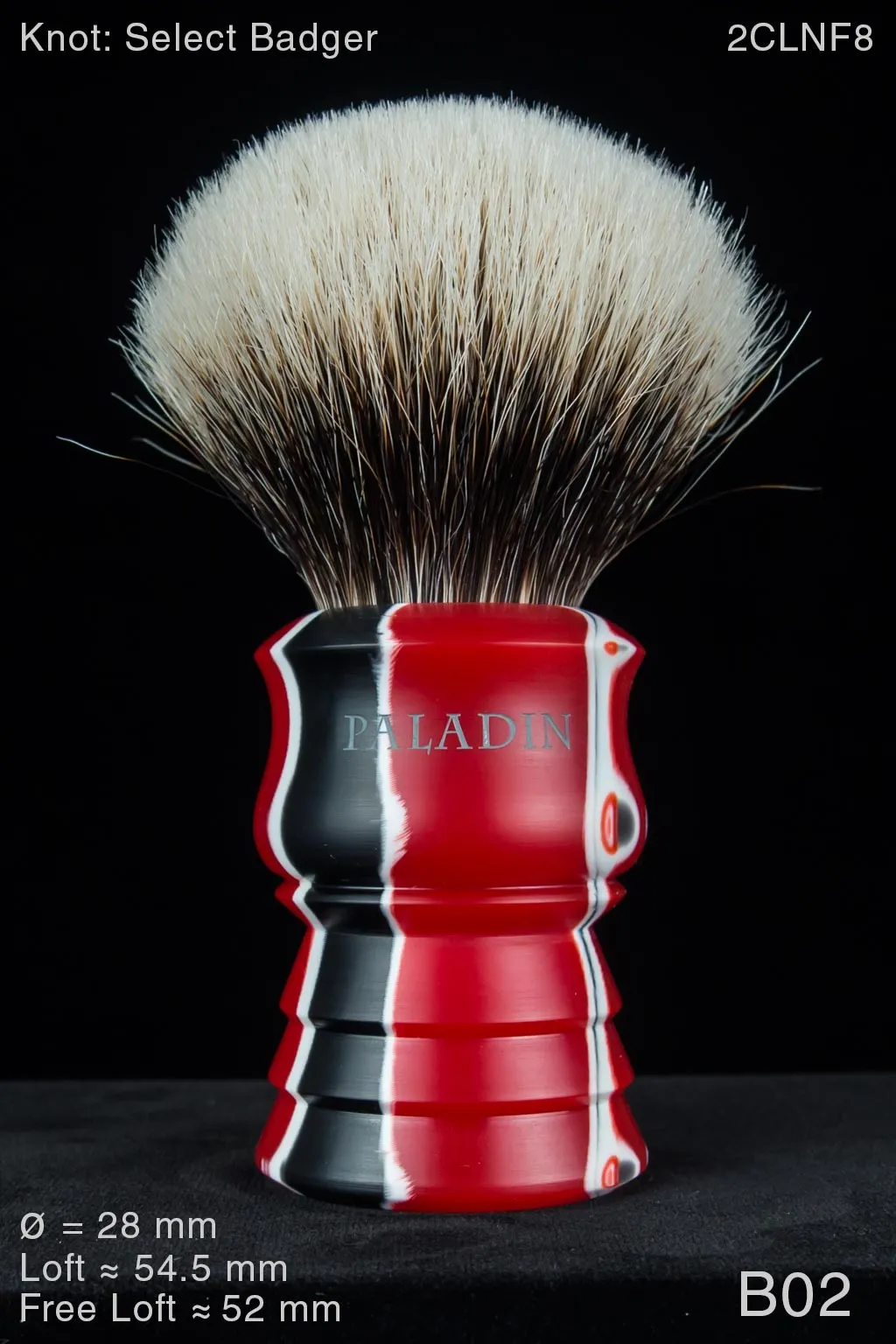 Buckaroo 28 mm Satin PR Red