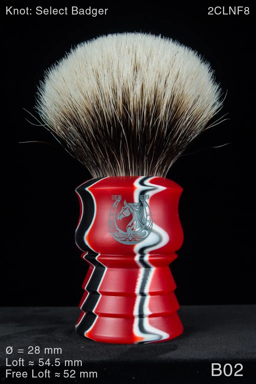 Buckaroo 28 mm Satin PR Red