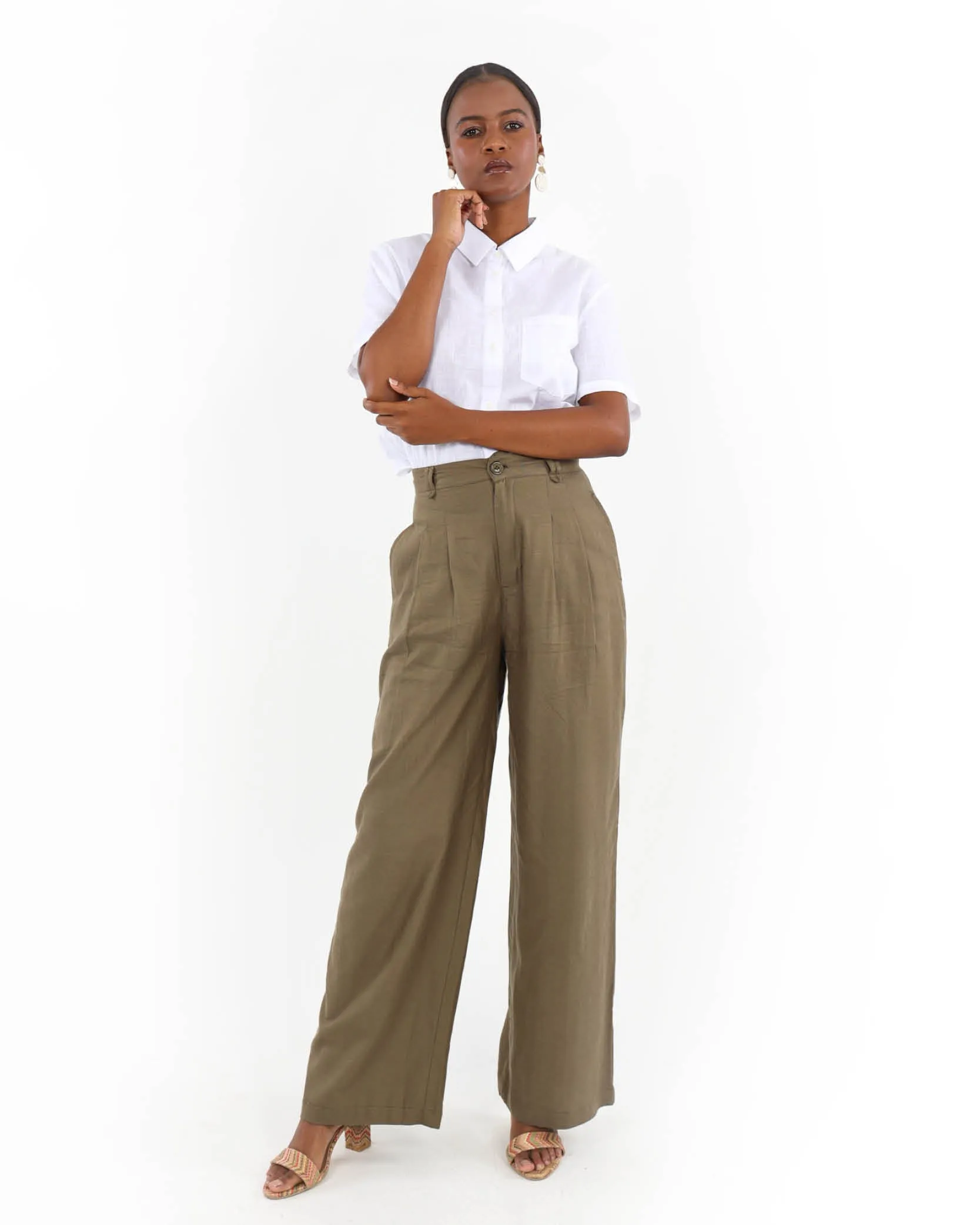 Button Through Cotton Shirt