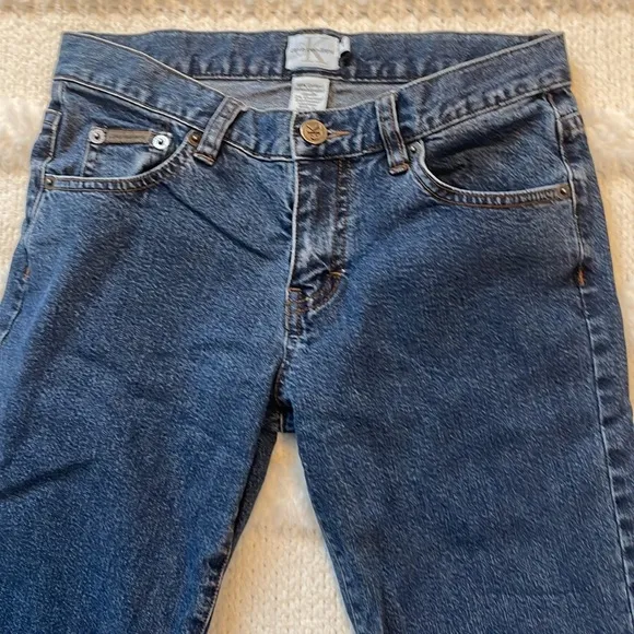 Calvin Klein high waisted flare jeans junior women’s size 1
