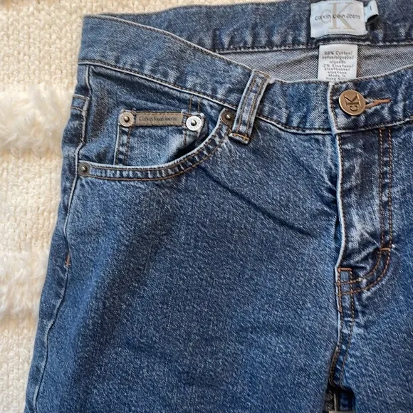 Calvin Klein high waisted flare jeans junior women’s size 1