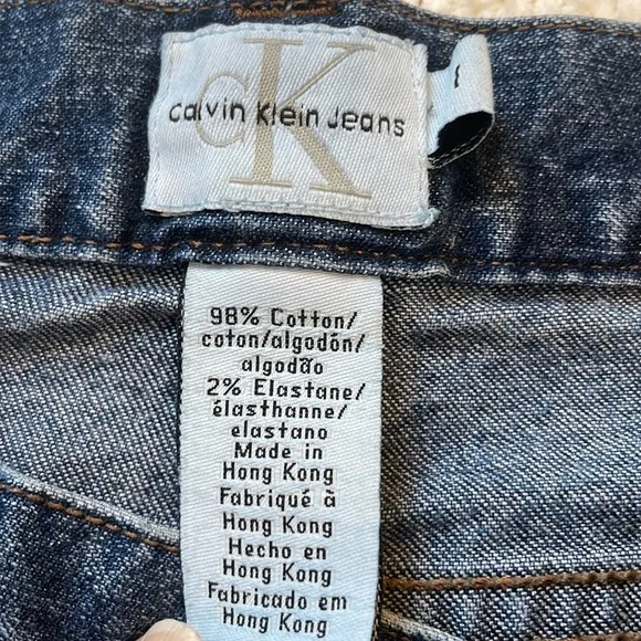 Calvin Klein high waisted flare jeans junior women’s size 1