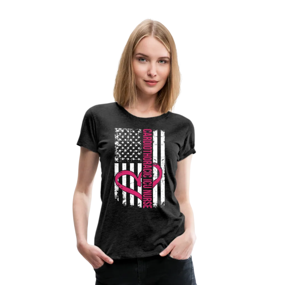 CARDIOTHORACIC ICU NURSE - Front Print - Women’s Premium T-Shirt