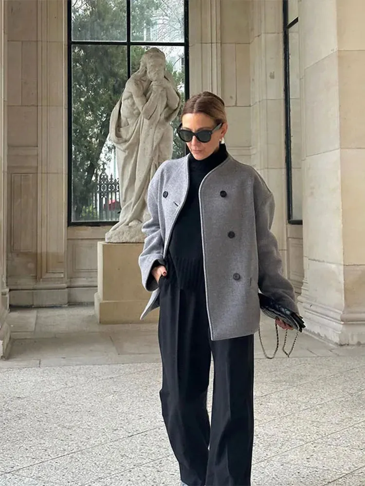 CATHERINE | RETRO WOOL JACKET