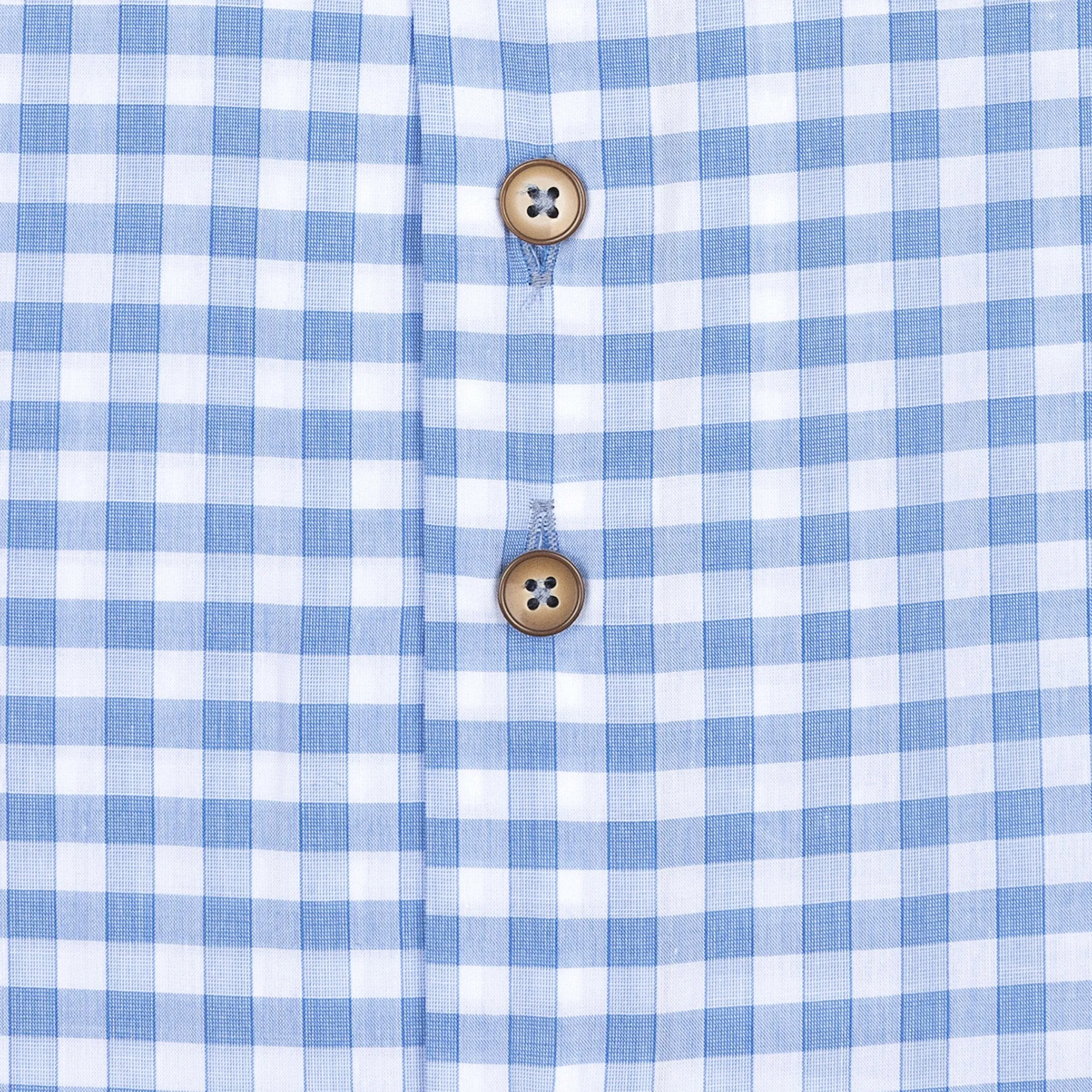 Checkered tencel blend shirt