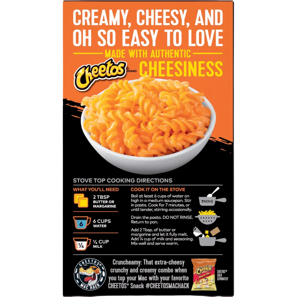 Cheetos Mac n Cheese Bold & Cheesy Flavor
