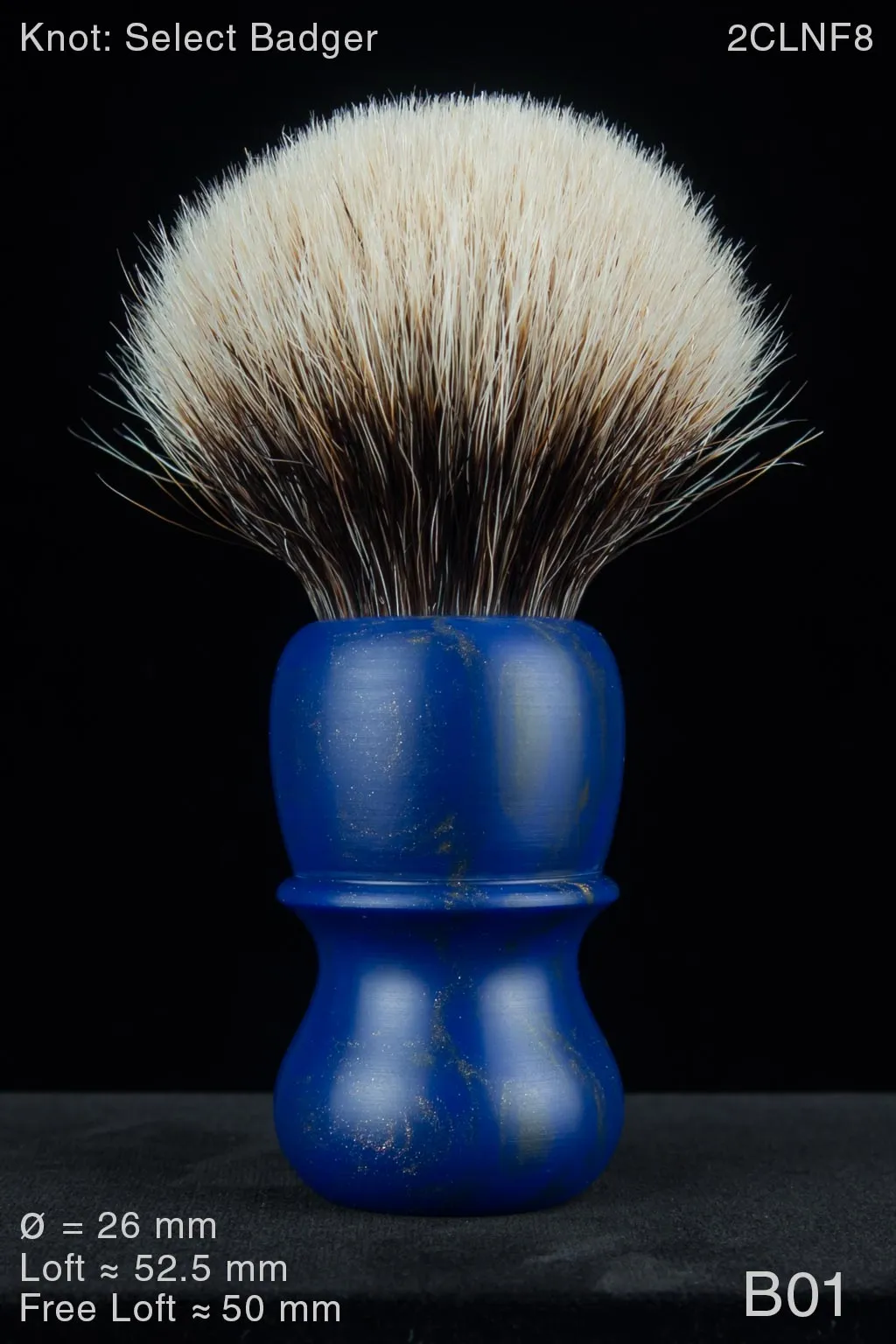 Chief 26 mm Satin Lapis Lazuli