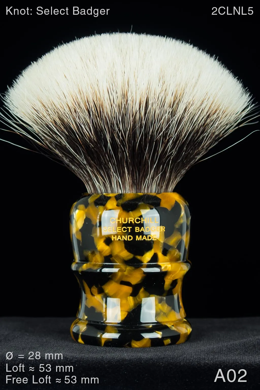 Churchill 28 mm Honey Noir