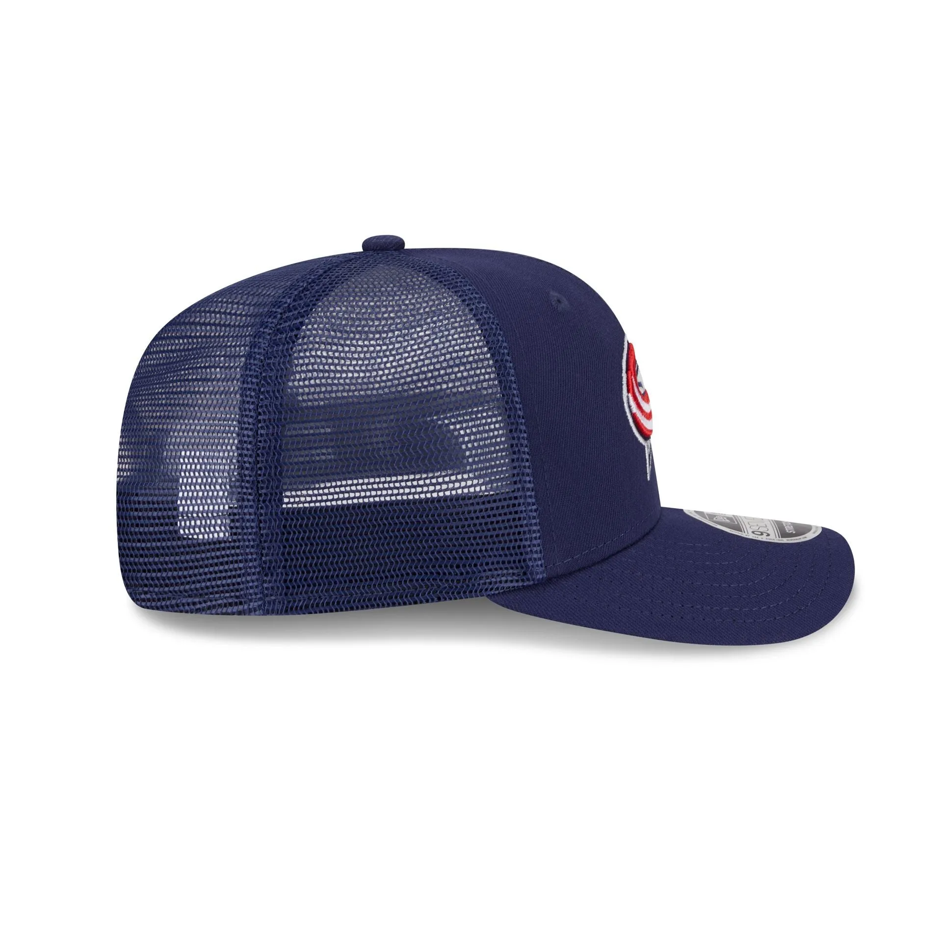 Columbus Blue Jackets Simple 9SEVENTY Trucker Hat
