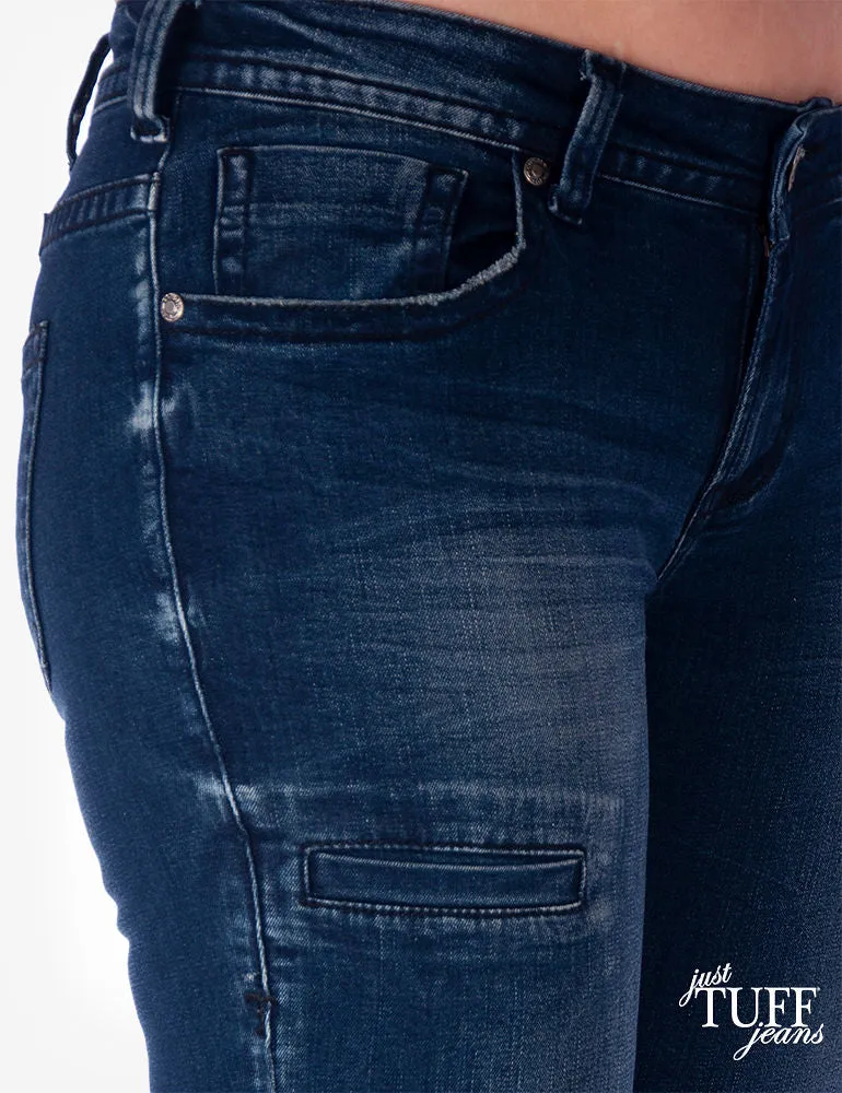 Cowgirl Tuff Vintage Blue Trouser
