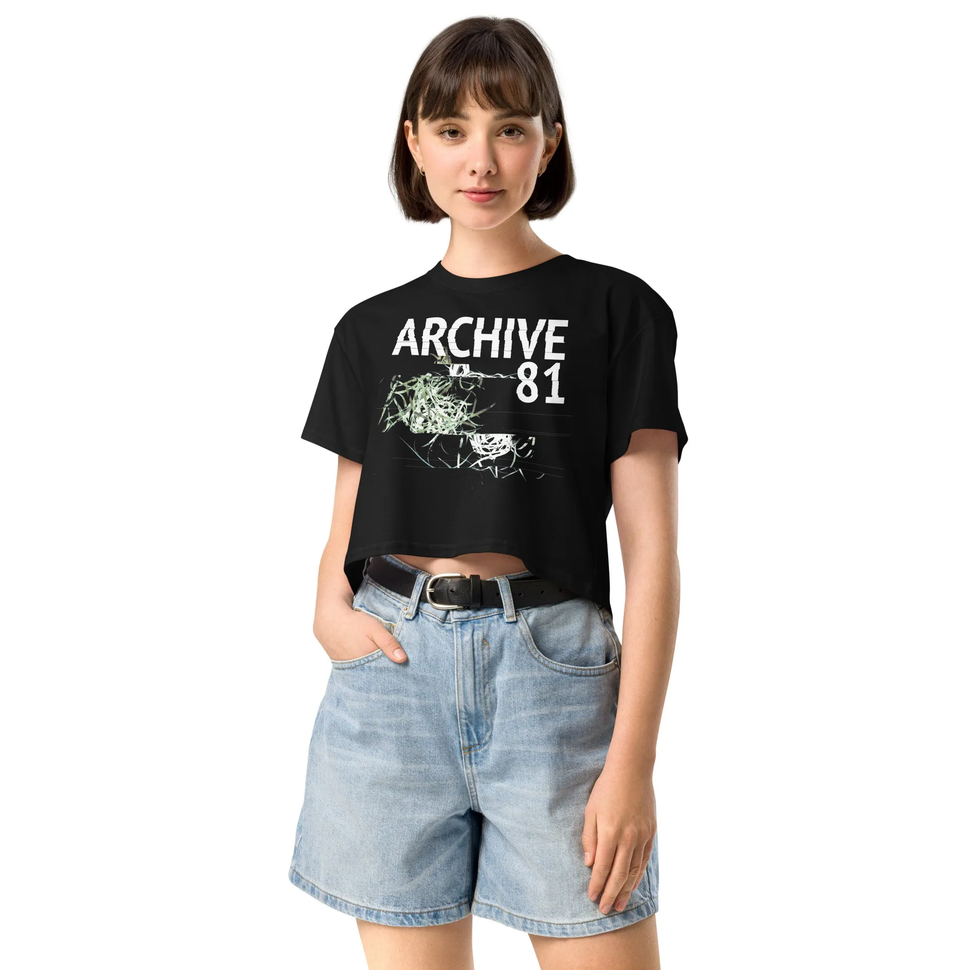 Crop Top - Archive 81 Logo