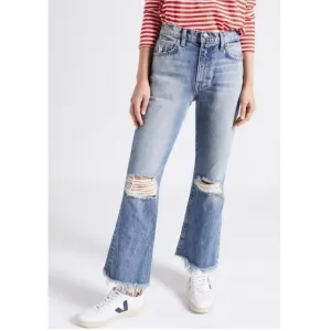 Current Elliot Distressed relaxed jeans