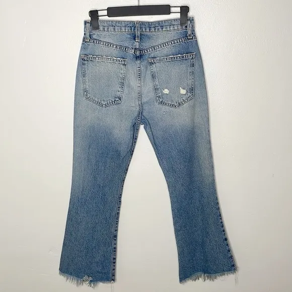 Current Elliot Distressed relaxed jeans