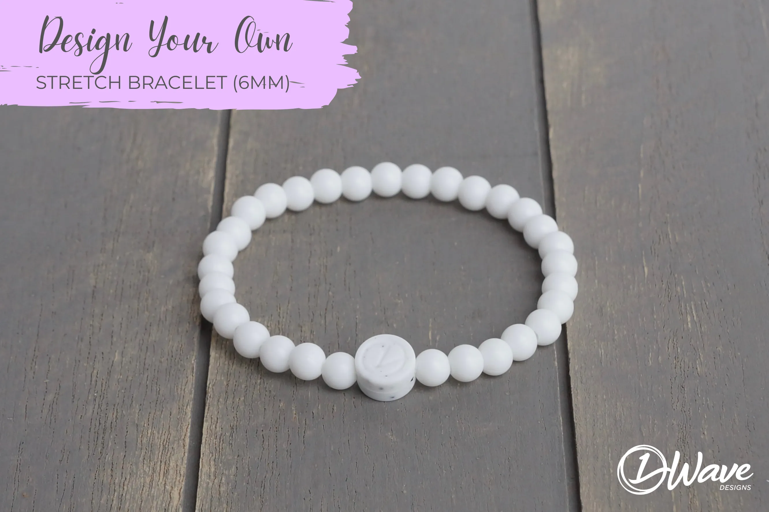 Custom Stretch Bracelet (6mm)