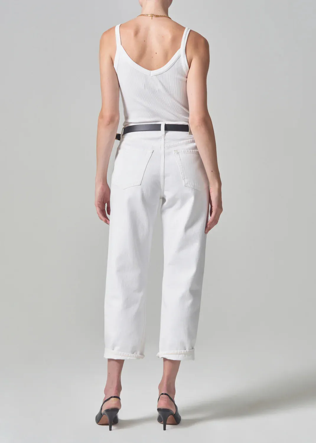 Dahlia Bow Leg Jean in Iris