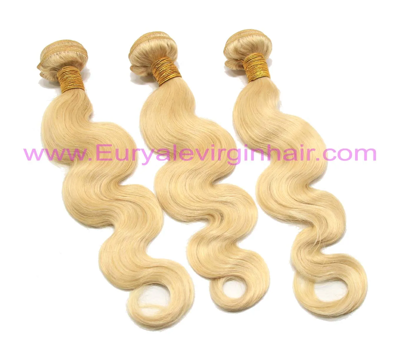 Dark Root Blonde 3 Bundles & A Frontal Closure