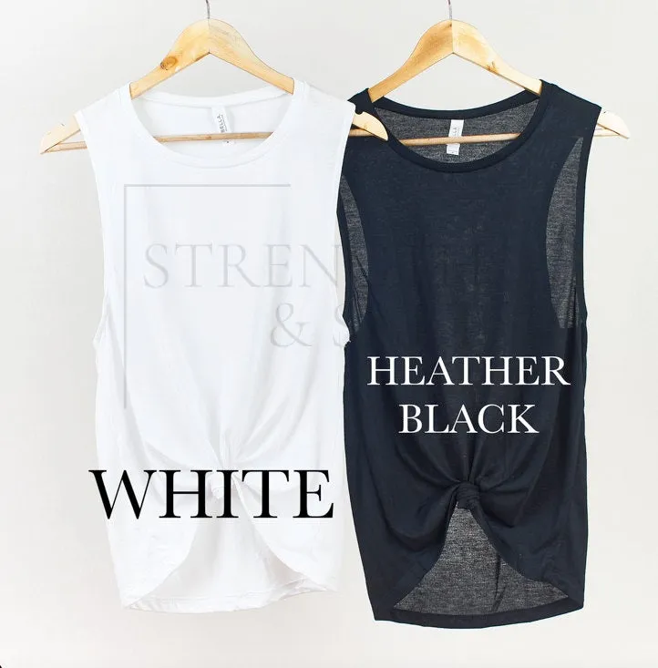 Dumbbells Are A Girls Best Friend Muscle Tank