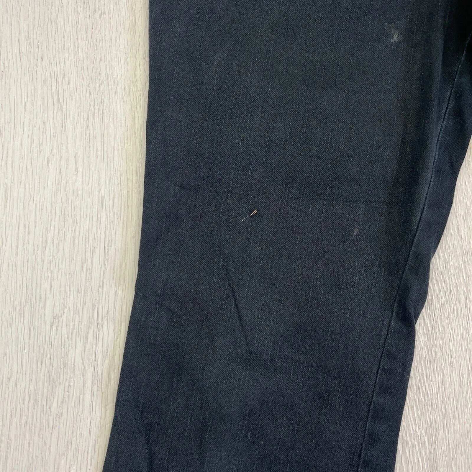 EDC By Esprit Womens Vintage Low Rise Gentle Flair Black Jeans Size 165/70