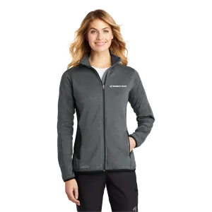 Eddie Bauer - Ladies Full-Zip Heather Stretch Fleece Jacket. EB239.