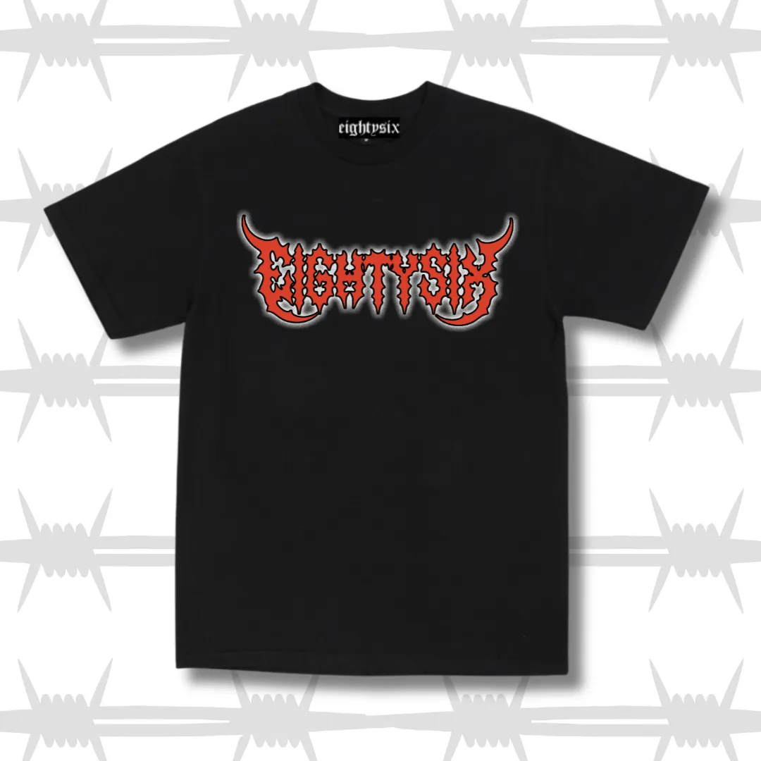 Electric Script Tee - Black