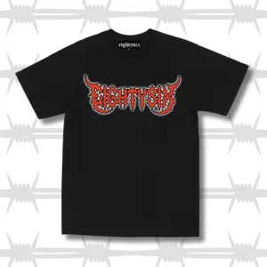 Electric Script Tee - Black