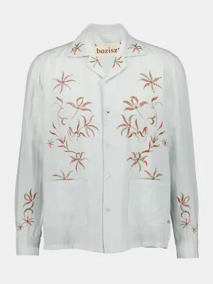 Embroidered Spider Detail Shirt