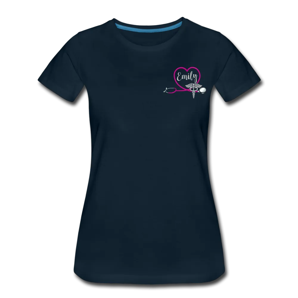 Emily Emergency Nurse Flag Women’s Premium T-Shirt