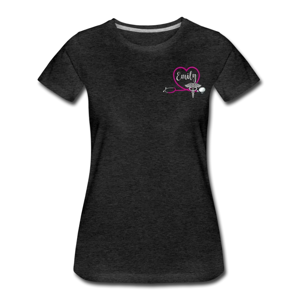 Emily Emergency Nurse Flag Women’s Premium T-Shirt