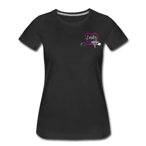 Emily Emergency Nurse Flag Women’s Premium T-Shirt