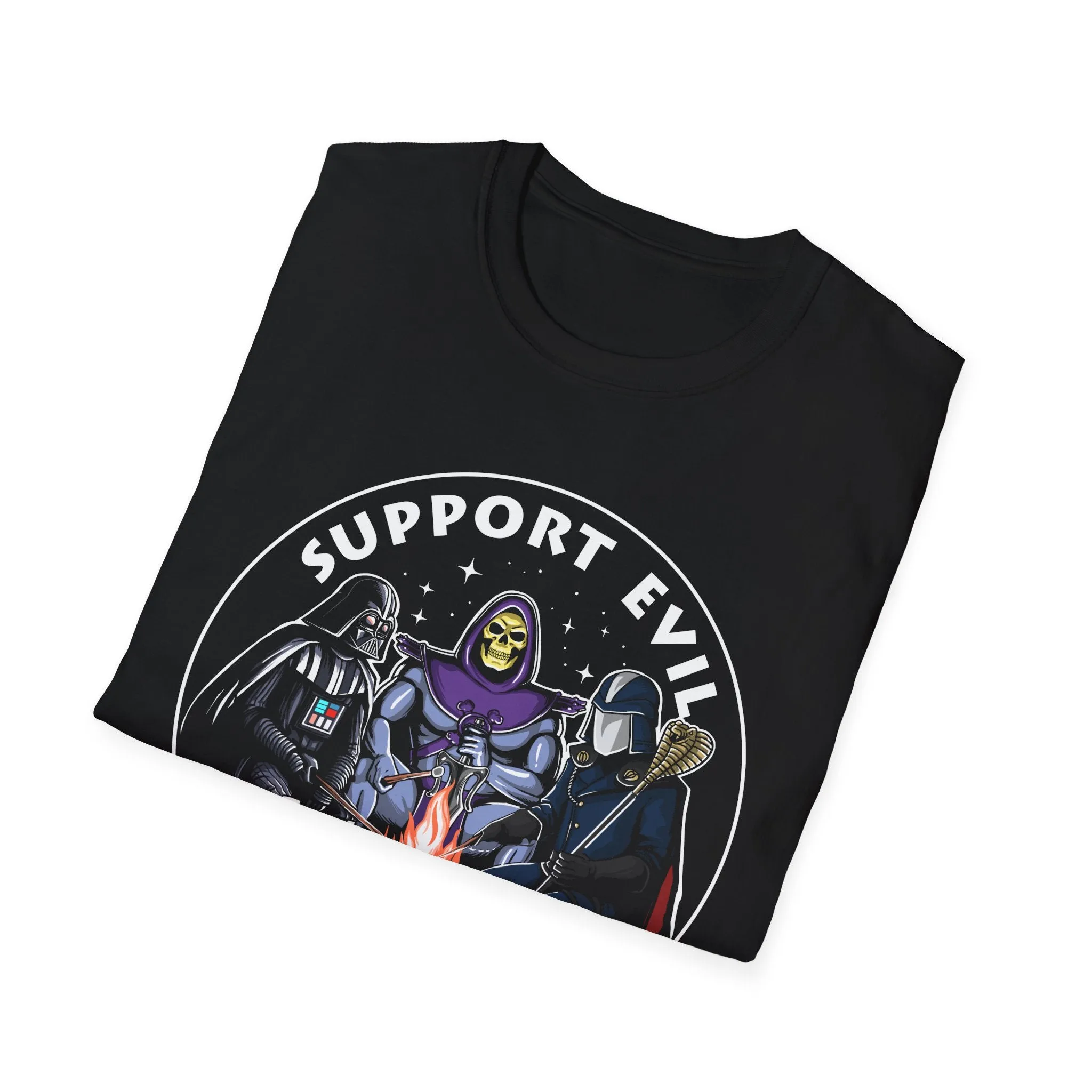 Evil Villains Tee On Gildan Softstyle
