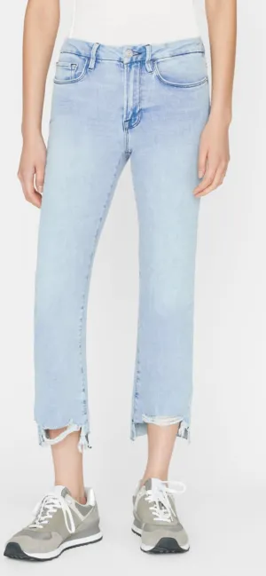 FRAME-Le Crop Mini Boot Raw Stagger Yorba Chew