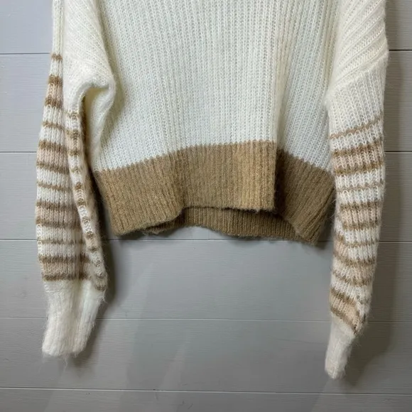 French Connection | NWT Sweater Nika Half Zip Sweater Size Large