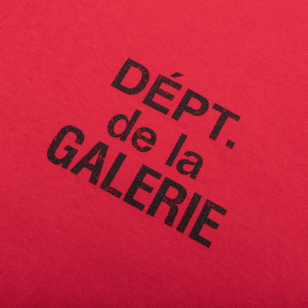 French S/S Tee - Red