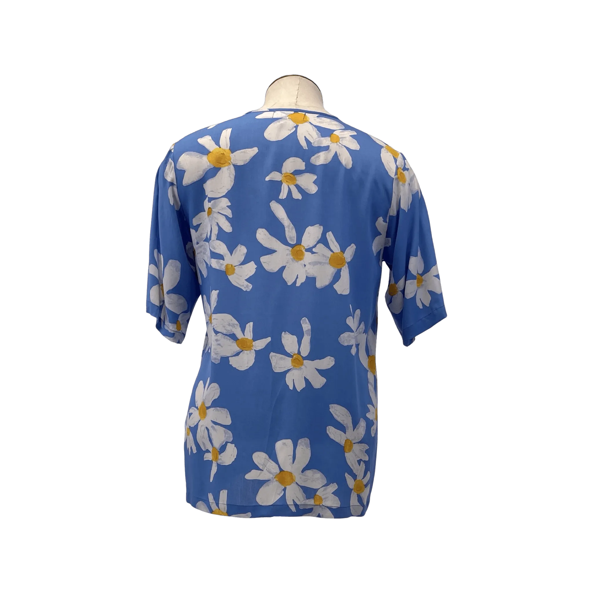 FRESH DAISY TOP - Sky Blue
