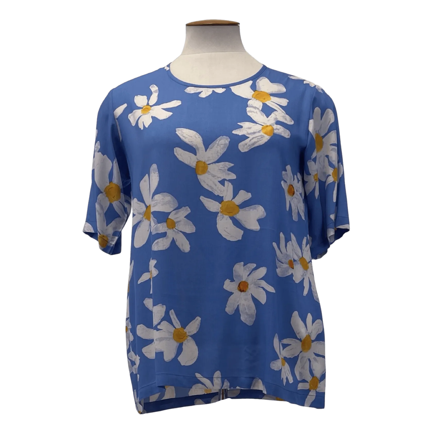 FRESH DAISY TOP - Sky Blue