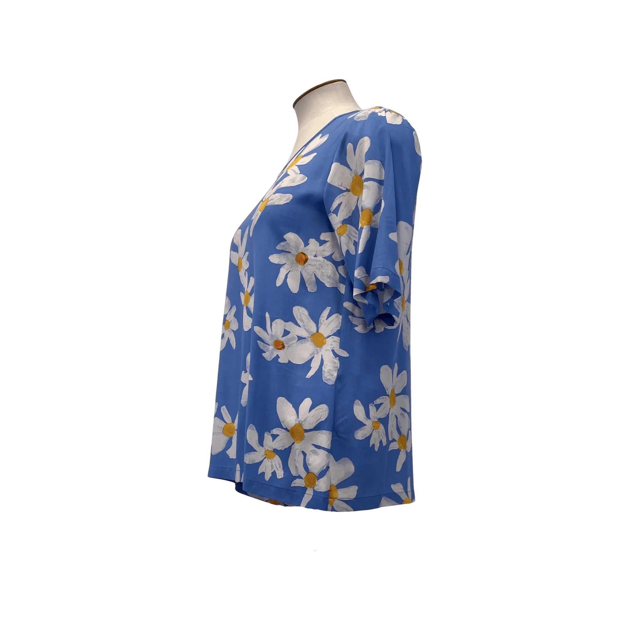 FRESH DAISY TOP - Sky Blue