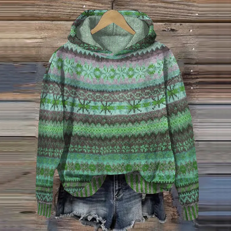 Freya | Cozy Hooded Sweater