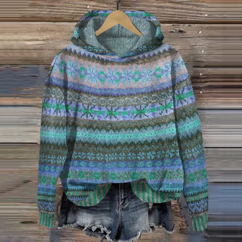 Freya | Cozy Hooded Sweater