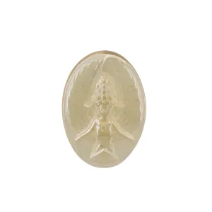 Golden Moonstone 26.08ct Hand Carved Light Goddess Gemstone