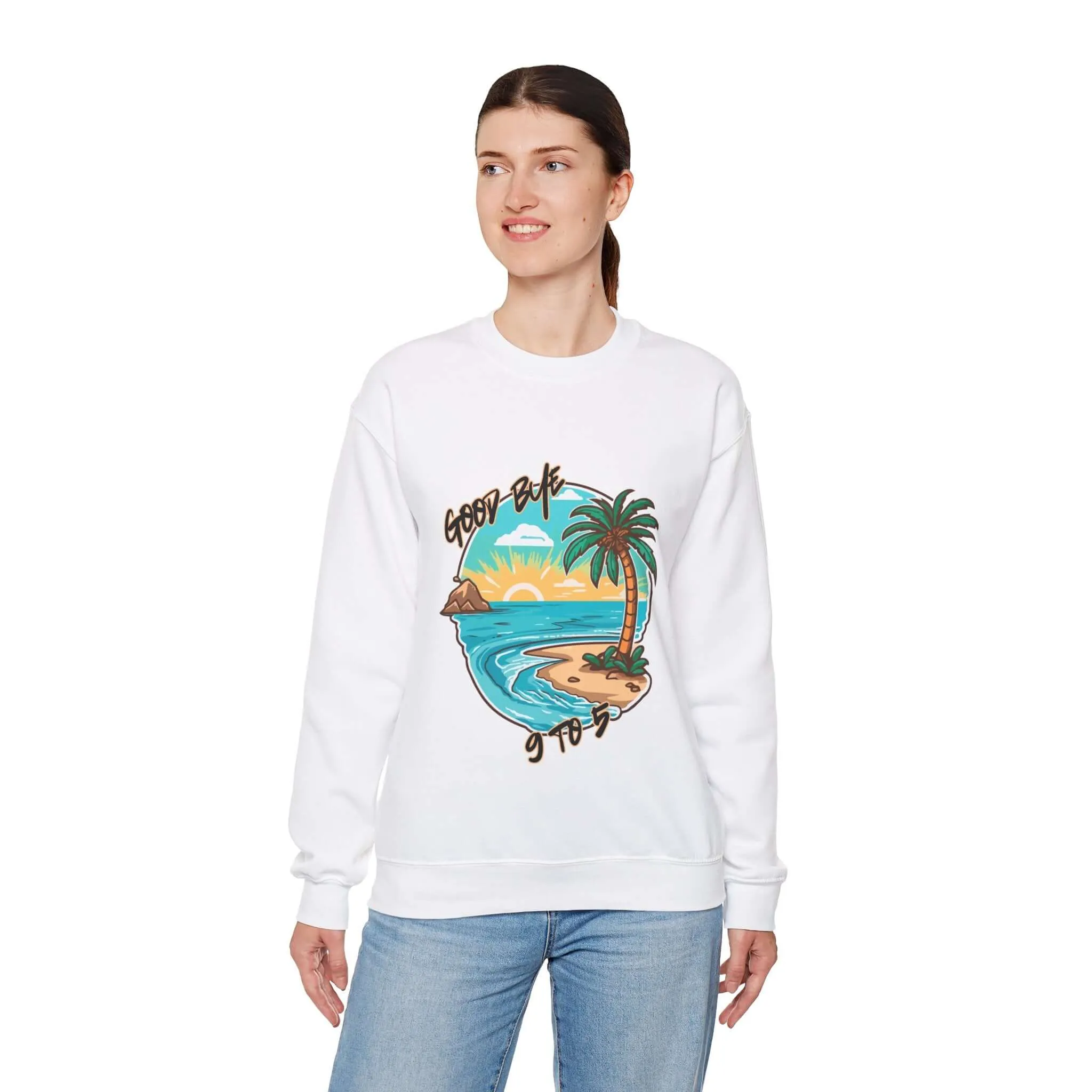 Goodbye 9 To 5 Women's Graphic Sweatshirt
